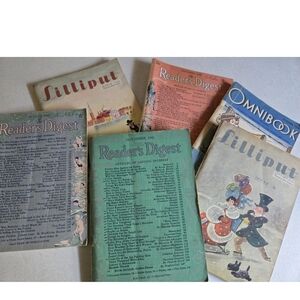 Readers Digest Lilliput Omnibook Vintage Lot
